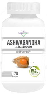Ashwagandha-ekstrakt 500 MG 120 kapsler - SOUL FARM